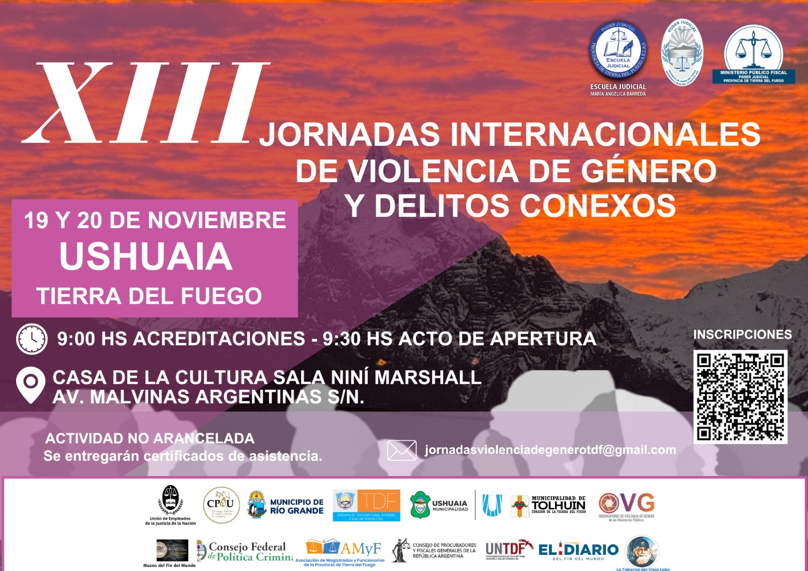 XIII Jornadas Internacionales de Violencia de Género y Delitos Conexos