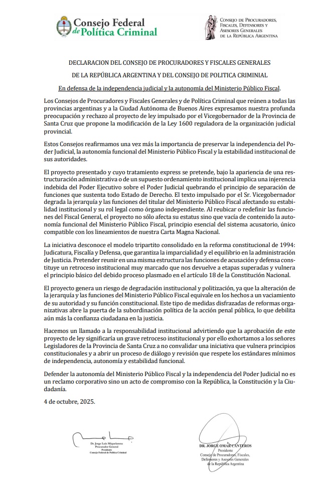 Comunicado CP 2025